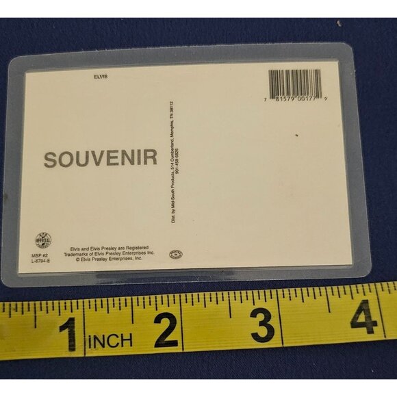 Elvis Presley King of Rock and Roll Music Box Wall Art Plaque 6"x 6" - Picture 6 of 6